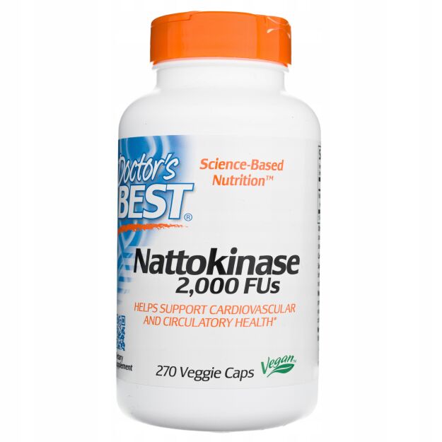 Doctor’s Best Nattokinase 2000 Fus | 270 vcaps