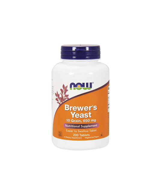Now Foods Brewer's Yeast 650 mg | 200 tabl.