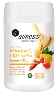 Aliness Witamina C 1000 Buforowana Plus | 250g proszek
