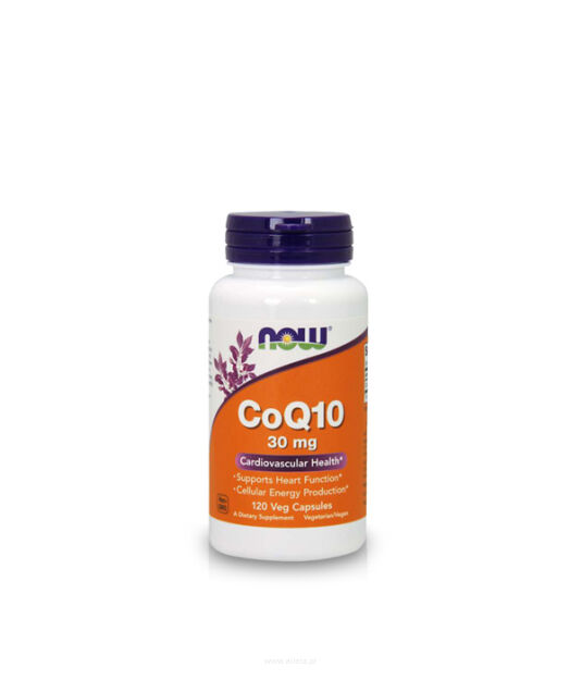 Now Foods Koenzym Q10 CoQ10 30 mg | 120 vcaps. 