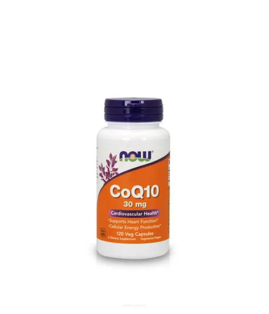 Now Foods Koenzym Q10 CoQ10 30 mg | 120 vcaps.