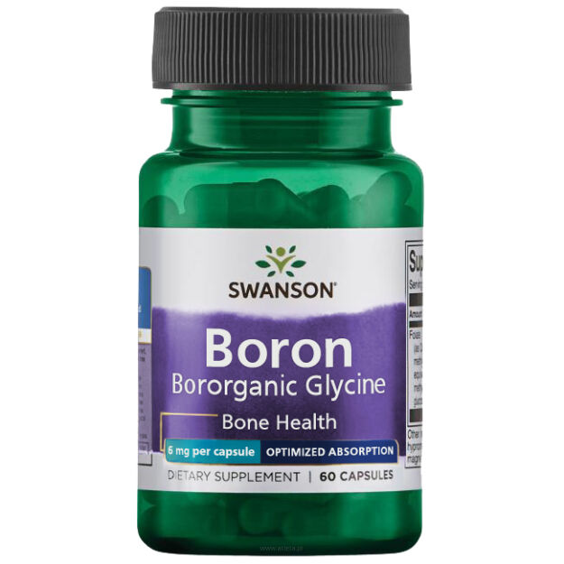 Swanson Boron Boroganic Glycine 6mg 60 kaps.