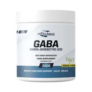 Vitalmax GABA | 300g Kwas gamma-aminomasłowy