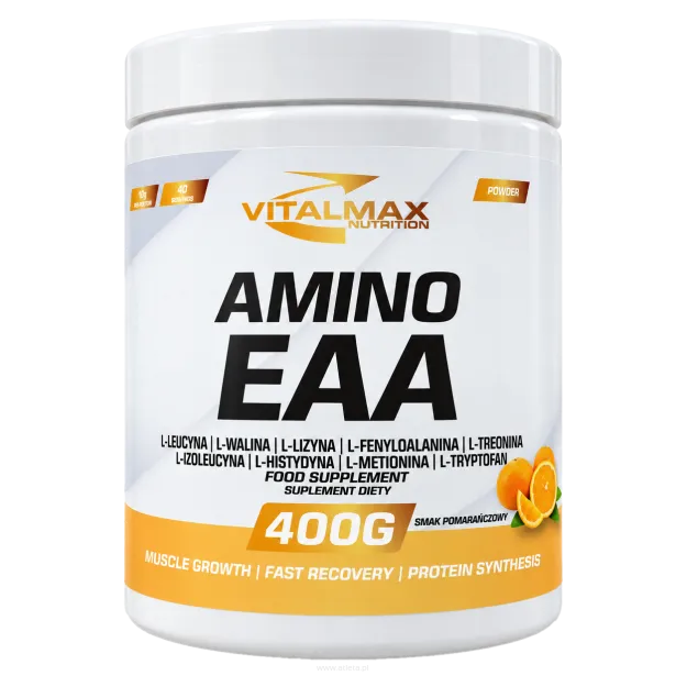 Vitalmax Amino EAA Pomarańcza | 400 g