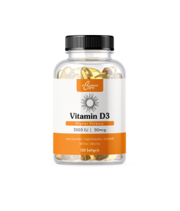 Vitalmax Care Vitamin D3 2000IU | 120 softgels