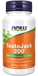 Now TestoJack 200 | 60 vcaps.