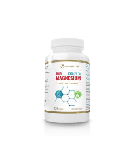 Progress Trio Magnesium Complex Magnez 400mg | 120 vege kaps  