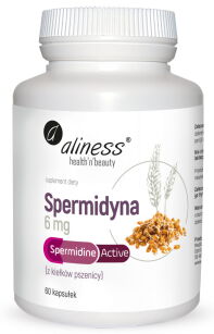 Aliness Spermidyna Active 6mg | 60 vege kapsułek