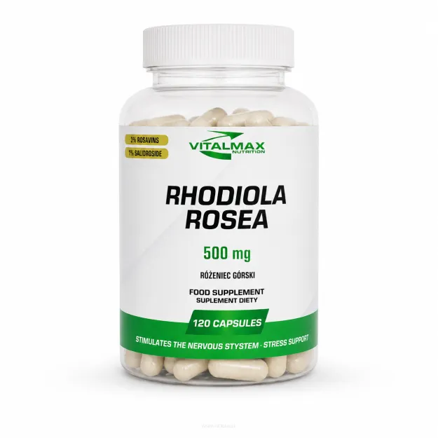 Vitalmax Rhodiola Rosea Różeniec górski | 120 kapsułek