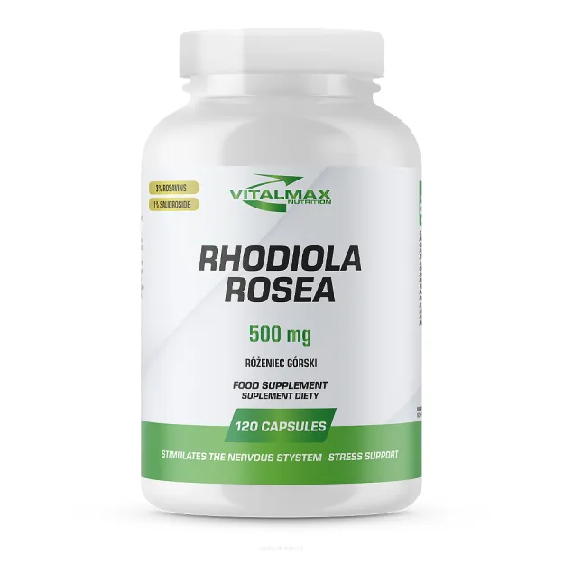Vitalmax Rhodiola Rosea Różeniec górski | 120 kapsułek