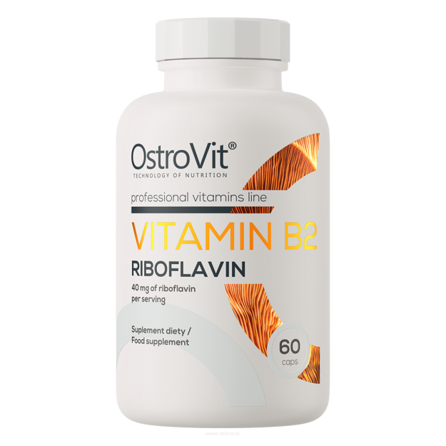 OstroVit Vitamin B2 Riboflavin | 60 kapsułki