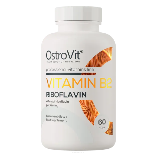 OstroVit Vitamin B2 Riboflavin | 60 kapsułki