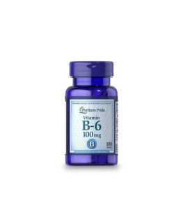 Puritan's Pride Vitamin B6 100mg | 100 tabl.