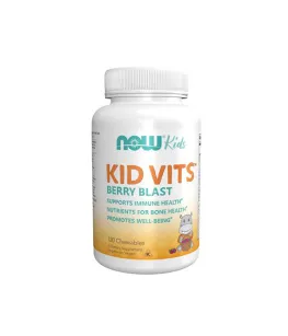 Now Kid Vits Berry Blast | 120 chewables 