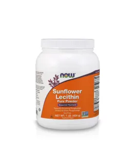 Now Foods Sunflower Lecithin Pure Powder | 454g