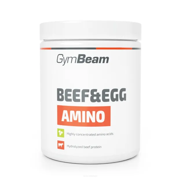 GymBeam Beef & Egg Amino | 500 tabletek