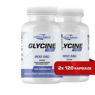 Vitalmax Glycine | 240 kapsułek glicyna