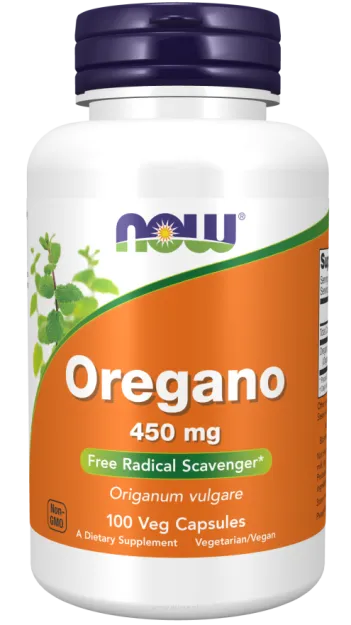 Now oregano 450mg | 100 vege caps