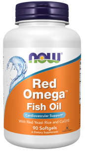 Now Foods Red Omega (Red Yeast Rice) | 90 softgels