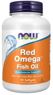 Now Foods Red Omega (Red Yeast Rice) | 90 softgels