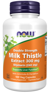 Now Foods Silymarin Milk Thistle Extract 300mg | 100 vcaps