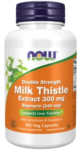 Now Foods Silymarin Milk Thistle Extract 300mg | 100 vcaps