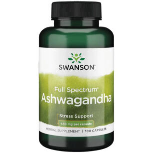 Swanson Ashwagandha 450mg  | 100 caps  