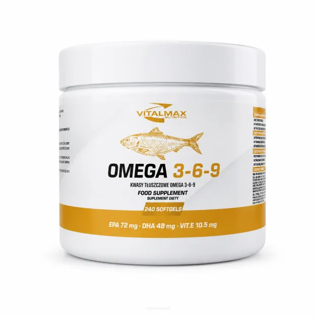 Vitalmax Omega 3-6-9 | 240 softgels