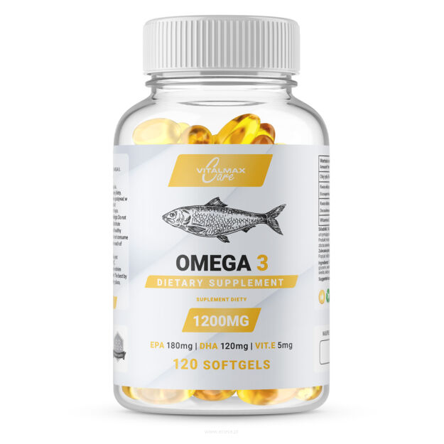 Vitalmax Care Omega 3 1000mg | 120 kapsułek