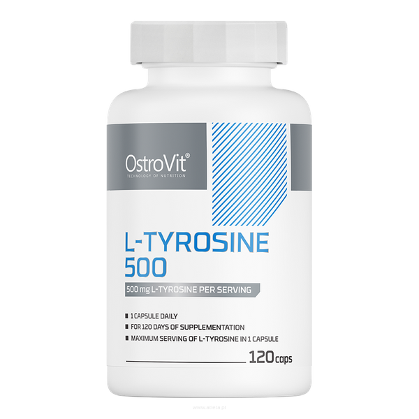 OstroVit Tyrosine 500mg | 120 kapsułek