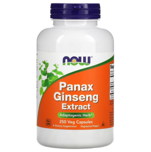 Now Foods Panax Ginseng | 250 kaps.
