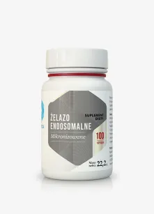 Hepatica Żelazo Endosomalne mikronizowane | 100 kapsułek