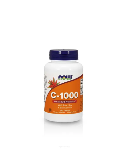Now Foods Vitamin C-1000 Bioflavonoids with Rose Hips | 100 tab.