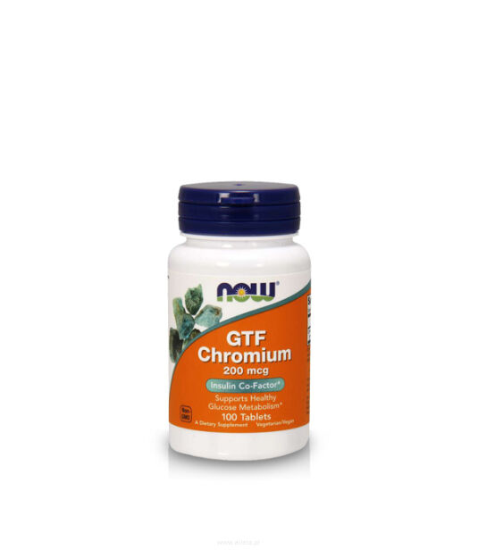 Now Foods GTF Chromium | 100 tabl. 