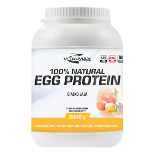 Vitalmax 100% Natural Egg Protein | 3000g