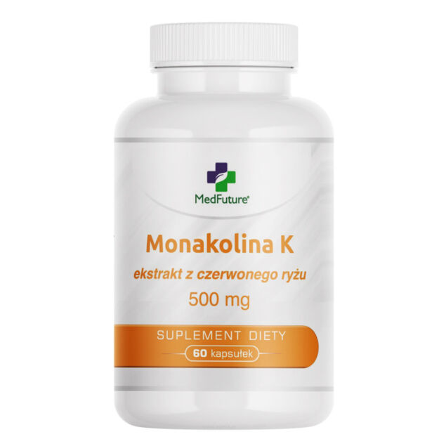 MedFuture Monakolina K 500mg | 60 kapsułek