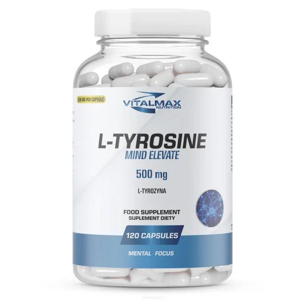 Vitalmax L-Tyrosine | 120 kapsułek
