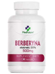 MedFuture Berberyna Ekstrakt 89% 500 mg | 60 kapsułek