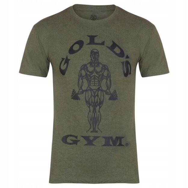 Gold's Gym koszulka męska t-shirt oliwkowy | rozmiary S, M, XL, XXL