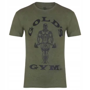 Gold's Gym koszulka męska t-shirt oliwkowy | rozmiary S, M, XL, XXL