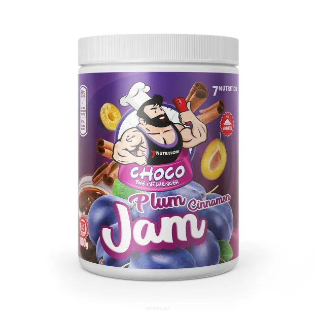 7Nutrition JAM | 1000g dżem śliwka-cynamon