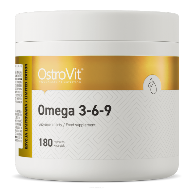 OstroVit Omega 3-6-9 | 180 kaps