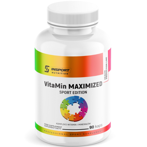 Insport VitaMin MAXIMIZED | 90 kapsułek