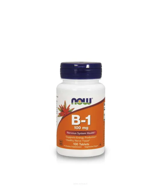 Now Foods Vitamin B-1 Thiamine 100 mg | 100 tab
