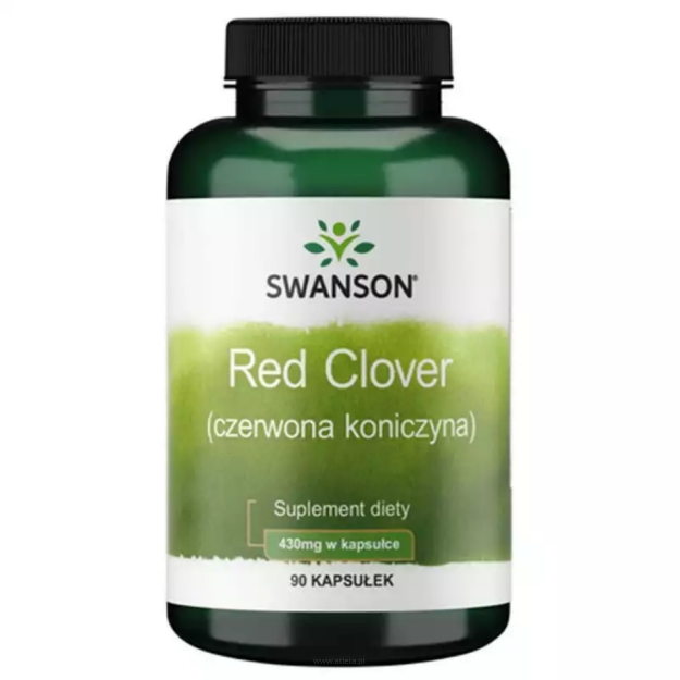 Swanson Red Clover (Czerwona Koniczyna) 430mg | 90 kapsułek