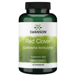 Swanson Red Clover (Czerwona Koniczyna) 430mg | 90 kapsułek