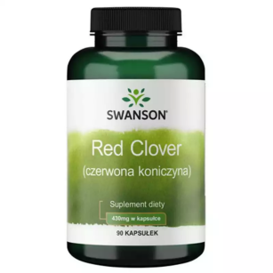 Swanson Red Clover (Czerwona Koniczyna) 430mg | 90 kapsułek