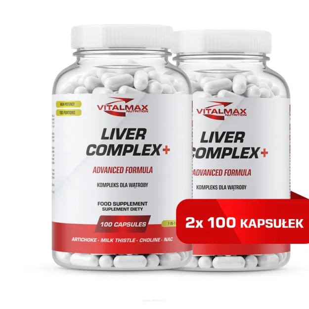 Vitalmax Liver Complex+ | 200 kapsułek
