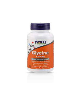 Now Foods Glycine 1000mg | 100 vcaps