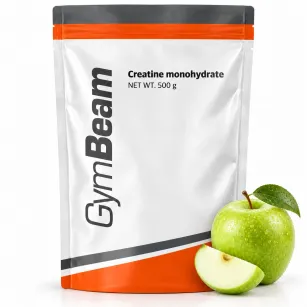 GymBeam Kreatyna Monohydrat | 500 g zielone jabłko